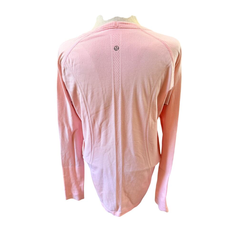 Lululemon Longsleeve Pink Athletic Top for Women - Picture 5 of 5
